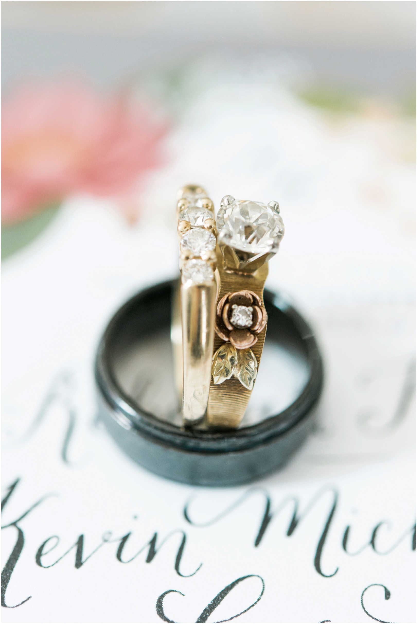 vintage diamond rings gold vintage ring
