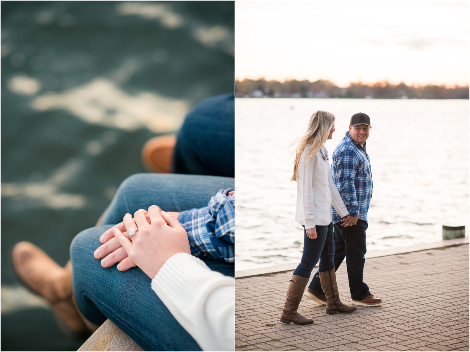 Autumn Annapolis Engagement Photography fall leaves 