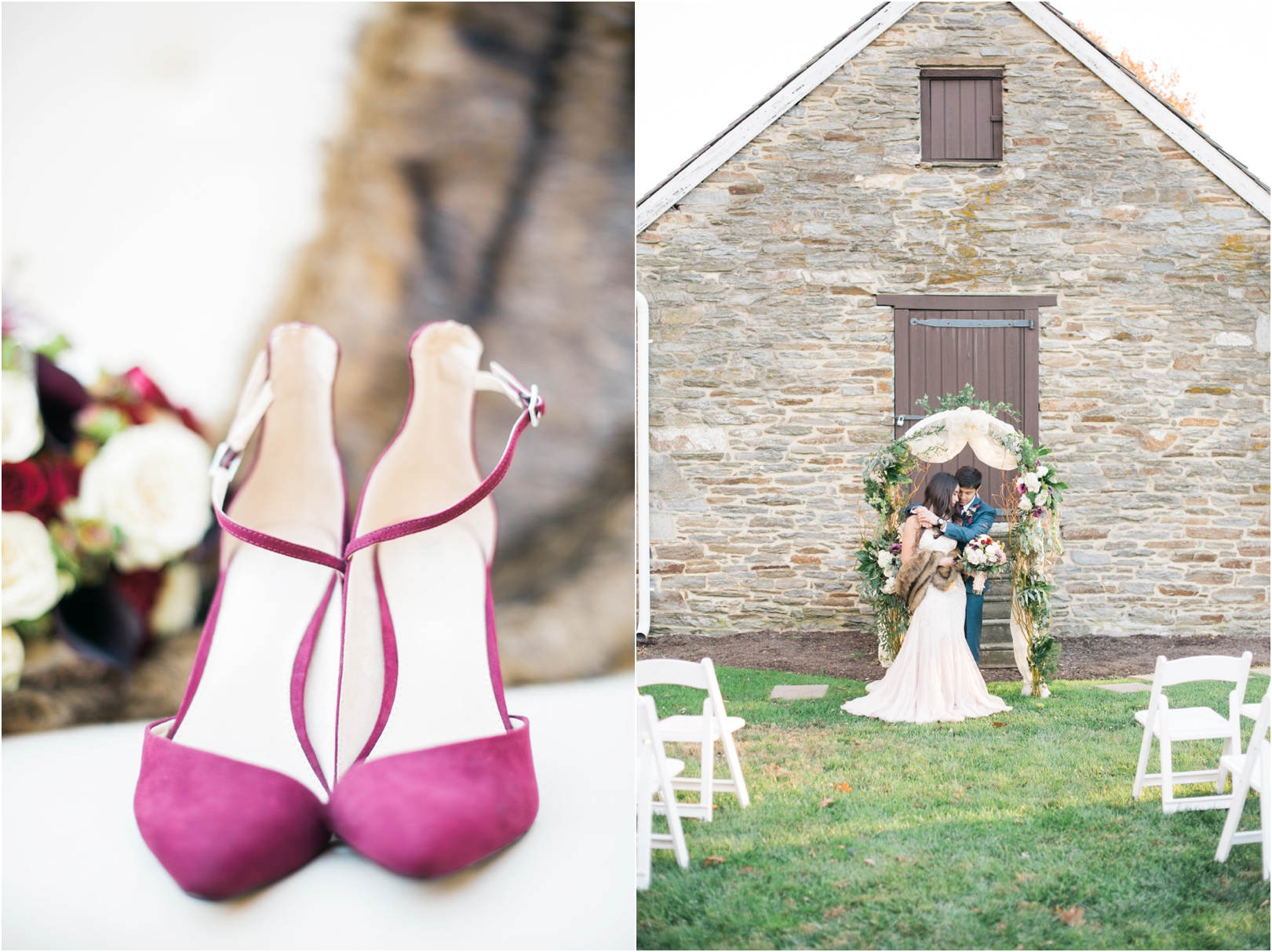 plum themed fall wedding colors inspiration shoot 