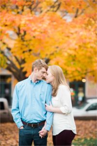 Fall Annapolis engagement session