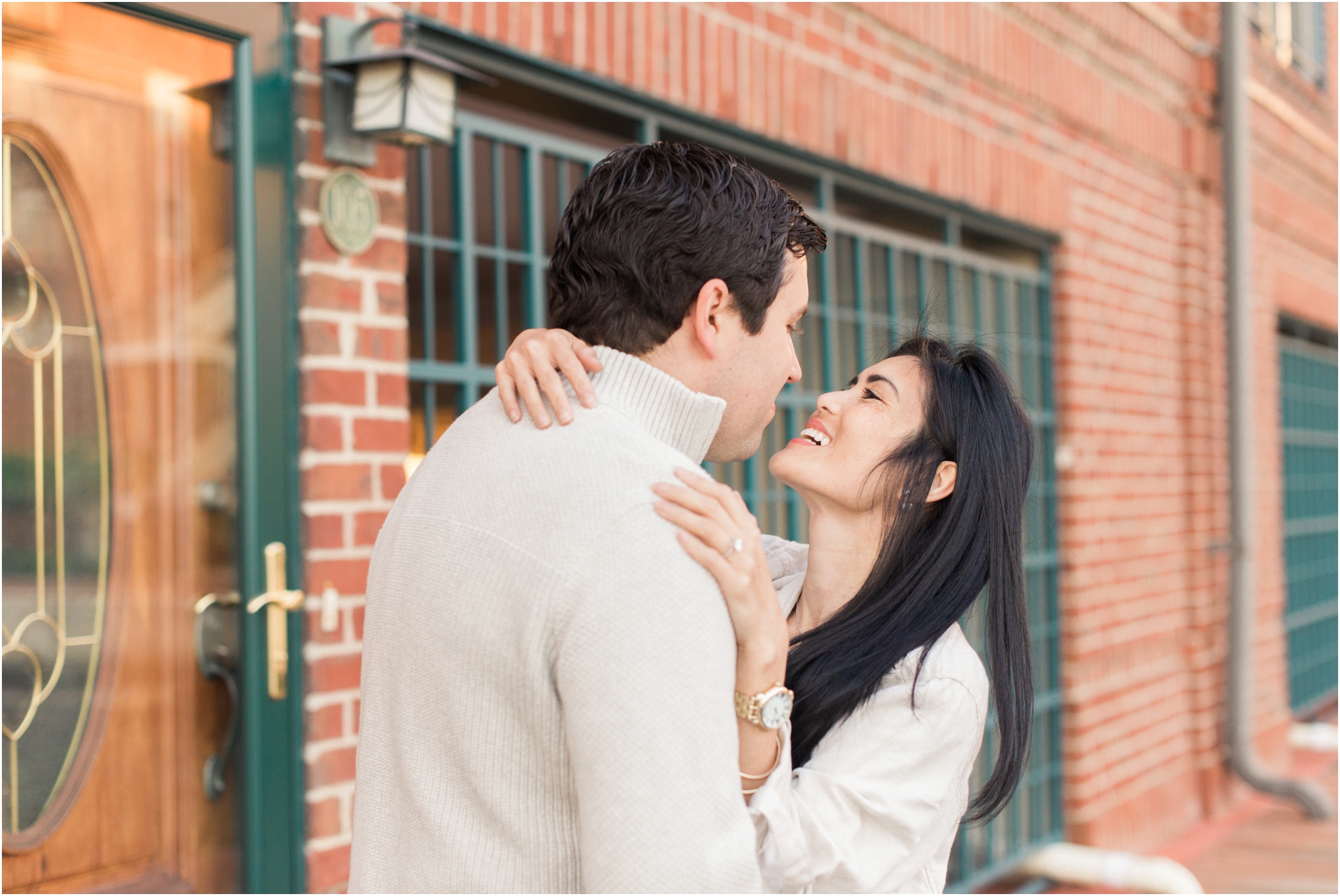 Engagement photos in Fells point
