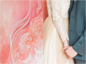 hand painted wedding backdrop canvas