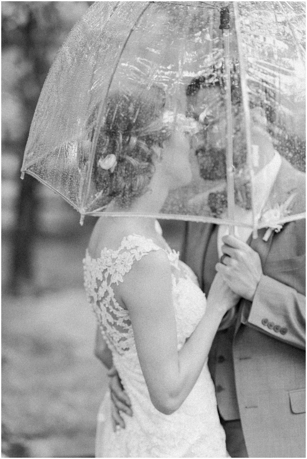 prepare for rain on your wedding day