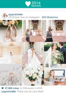 Joy Michelle Photography Top 9 Instagram 2016