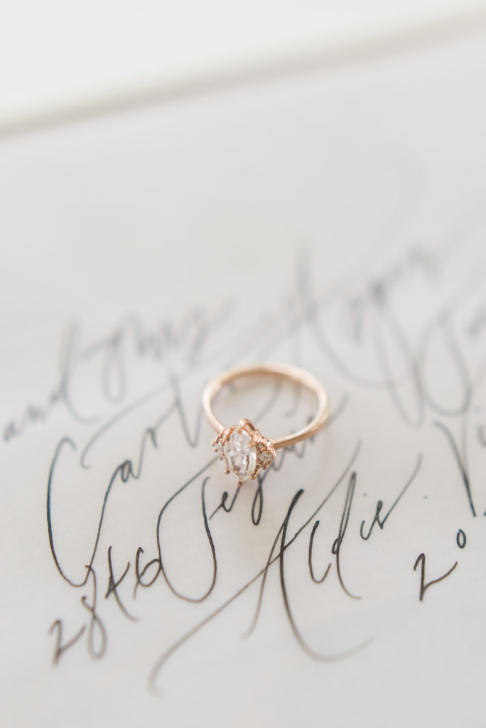 juli ha calligraphy photographed by Joy Michelle Photography 