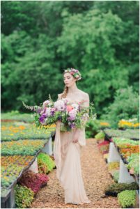 Published Florist Review Magazine a Year of Local Flowers Photographed by Joy Michelle Photography