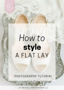 how to style a flat lay