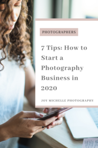 7 business lessons for 7 years in business. - Joy Michelle Photography